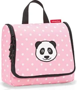 Reisenthel Toiletbag Kids Toilettas Kind - 3L - Panda Dots Pink Roze