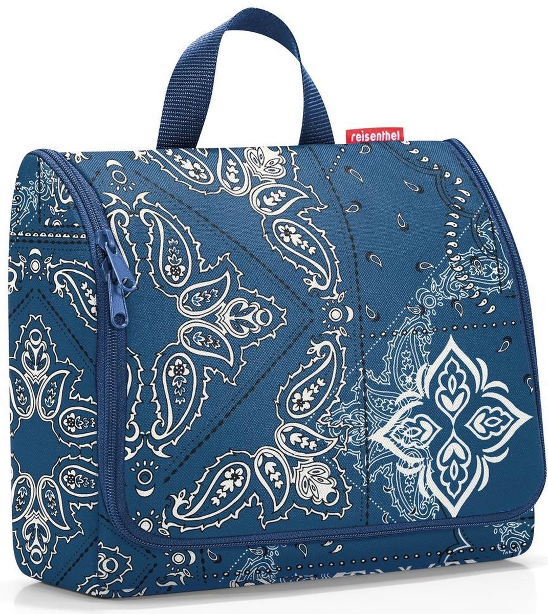 Reisenthel Toiletbag XL Toilettas Ophangen - 4L - Bandana Frame Blauw - Image 2