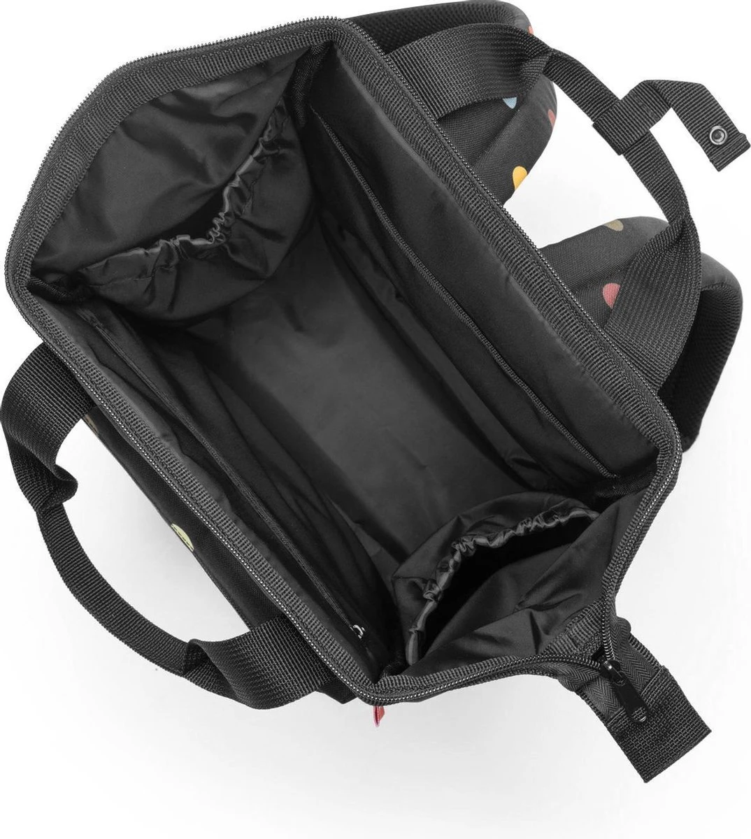 Reisenthel Allrounder R Schouder/ Rugtas - Maat R - 12L - Dots Zwart - Image 3