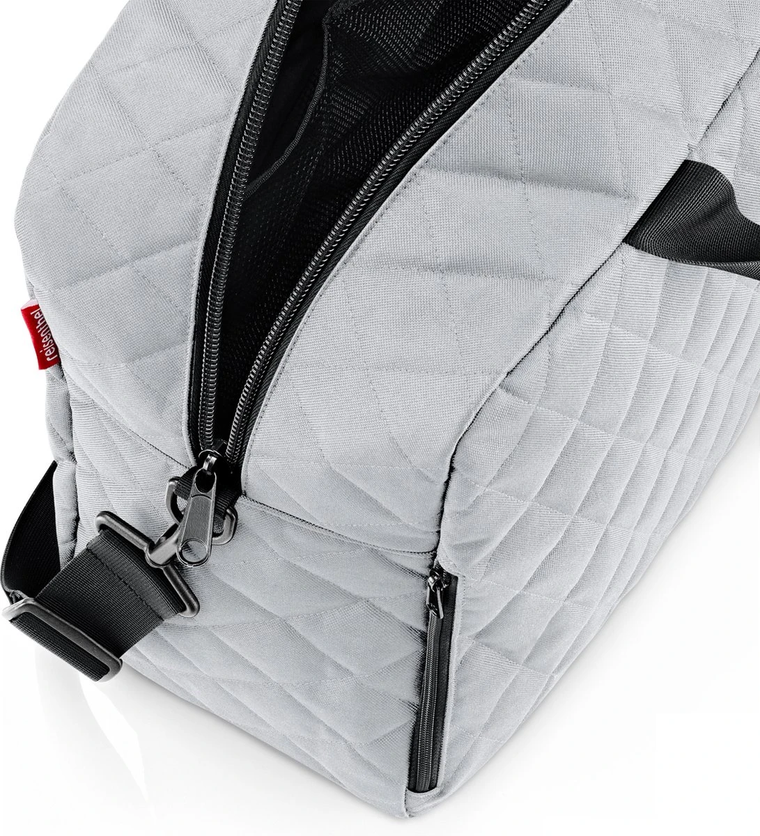 Reisenthel Dufflebag M Reistas - 38L - Rhombus Licht Grijs - Image 3