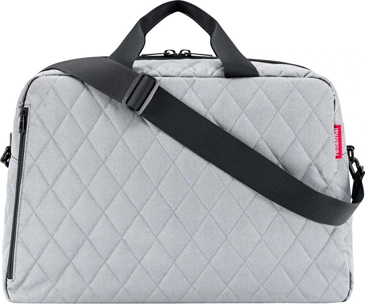 Reisenthel Dufflebag M Reistas - 38L - Rhombus Licht Grijs - Image 5
