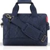 Reisenthel Allrounder M Reistas Sporttas - 18L - Rhombus Midnight Gold Blauw