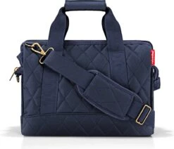 Reisenthel Allrounder M Reistas Sporttas - 18L - Rhombus Midnight Gold Blauw