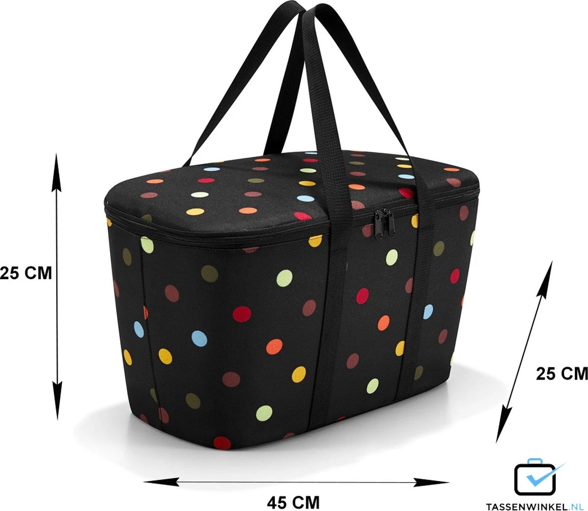Reisenthel Coolerbag Koeltas - 20L - Dots Zwart - Image 2