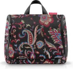 Reisenthel Toiletbag XL Toilettas Ophangen - 4L - Paisley Zwart