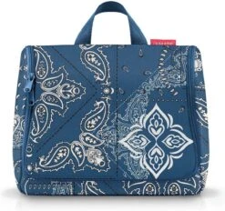 Reisenthel Toiletbag XL Toilettas Ophangen - 4L - Bandana Frame Blauw
