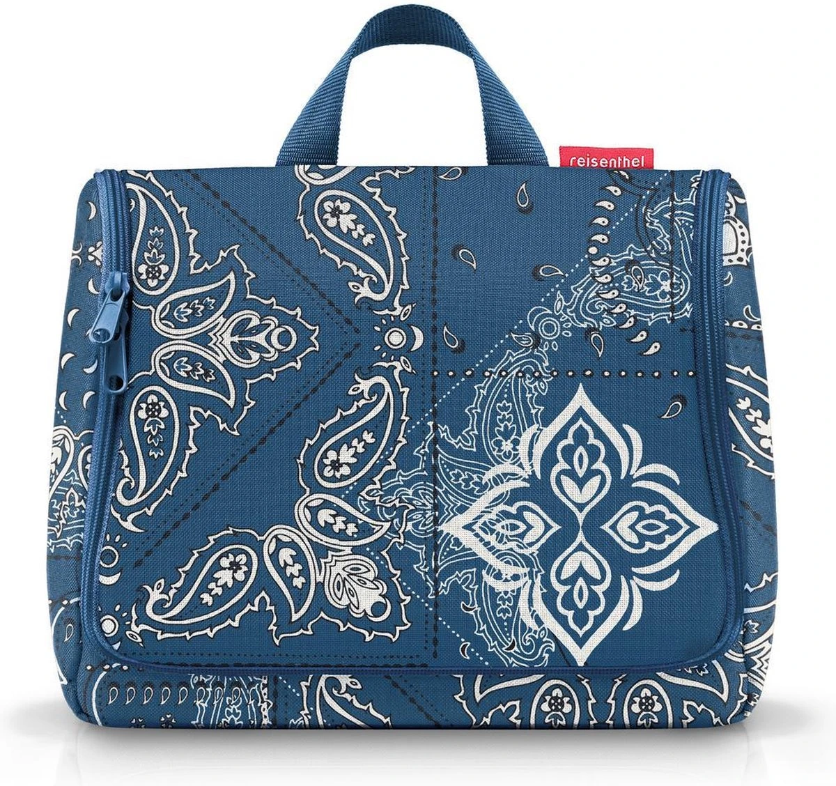 Reisenthel Toiletbag XL Toilettas Ophangen - 4L - Bandana Frame Blauw