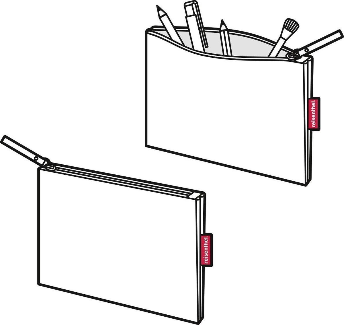 Reisenthel Case 1 Make-Up/Pennen Etui - 0,25L - Signature Navy Blauw - Image 2