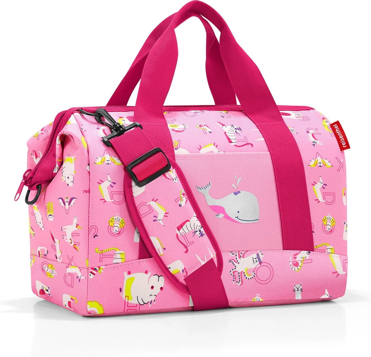 Reisenthel Allrounder M Kids Reistas - Kind - Maat M - 18L - ABC Friends Pink Roze