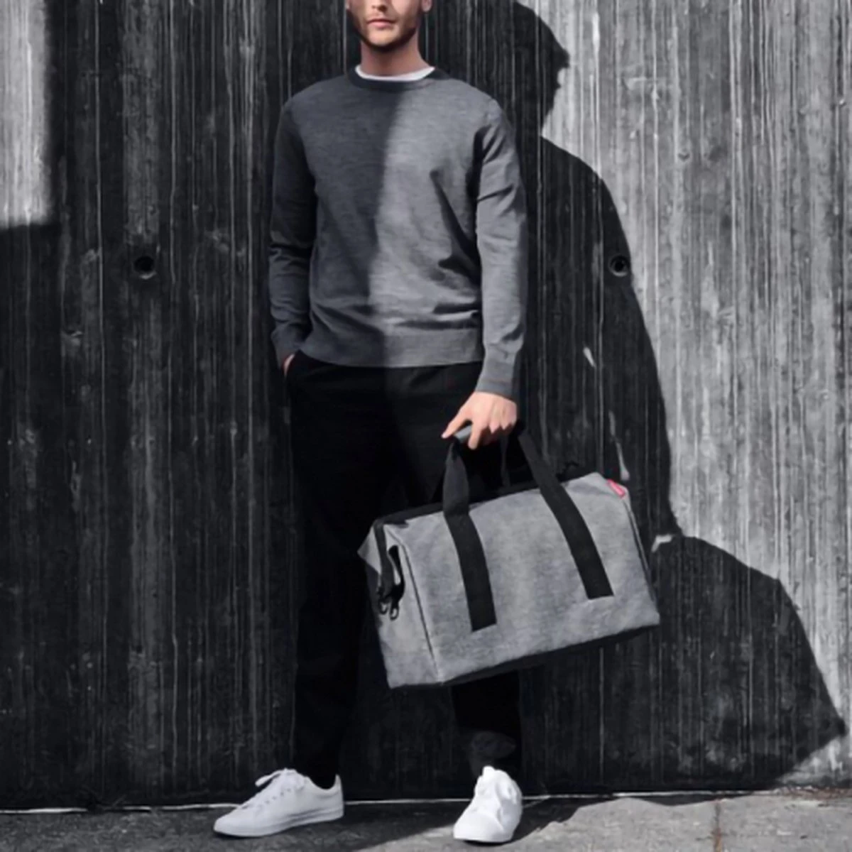 Reisenthel Allrounder L Reistas Sporttas - Maat L - 30L - Twist Silver Grijs - Afbeelding 6