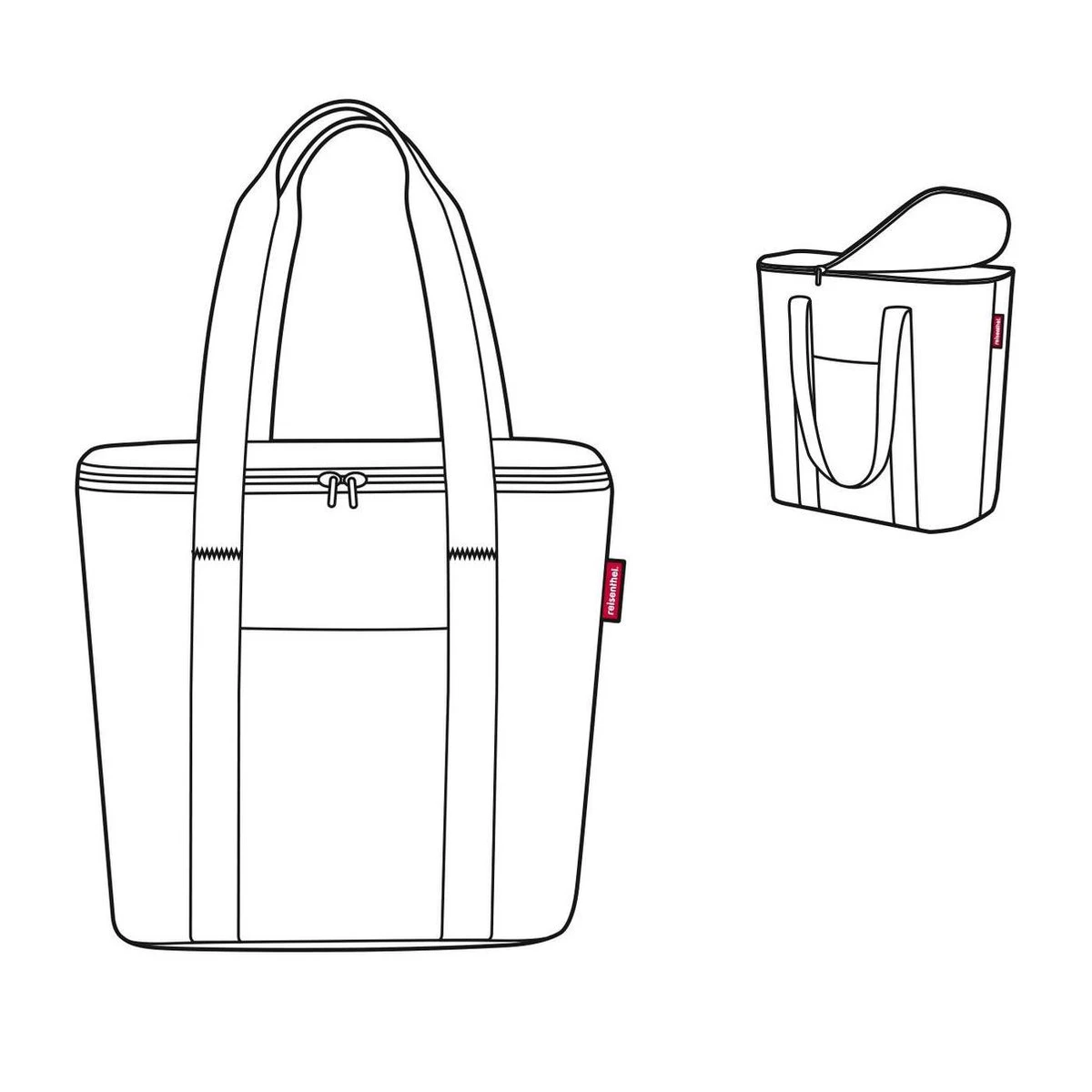 Reisenthel Thermoshopper Koeltas - 15L - Dots Zwart - Image 3