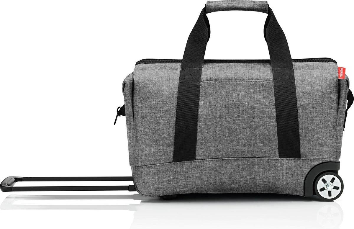 Reisenthel Allrounder Trolley Reiskoffer Reistas Op 2 Wielen - 30L - Twist Silver Grijs - Image 8
