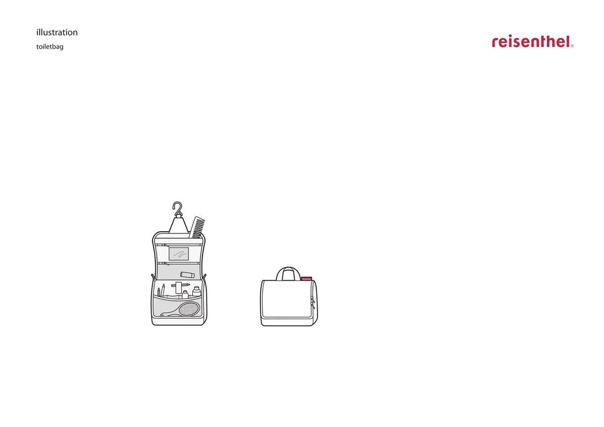 Reisenthel Toiletbag Toilettas Ophangen - 3L - Rood - Image 4