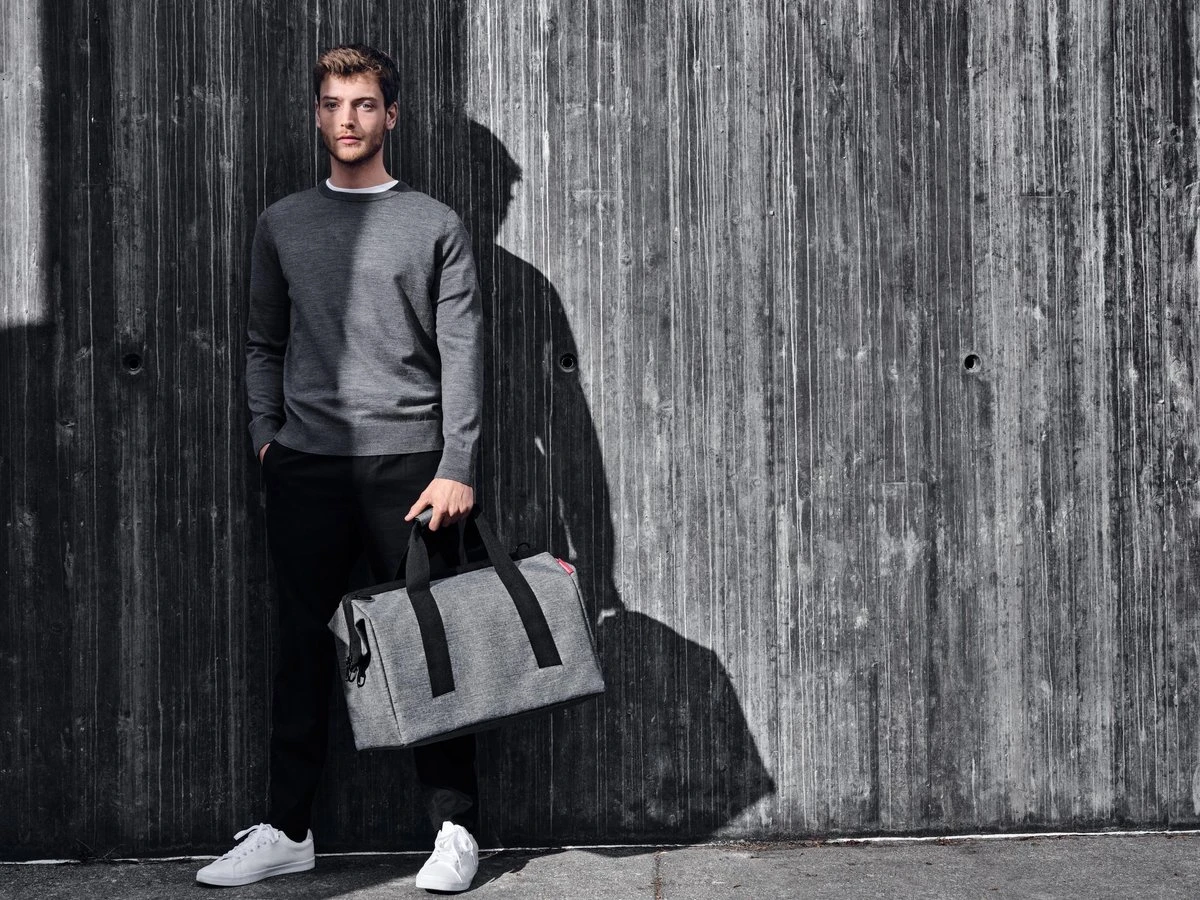 Reisenthel Allrounder L Reistas Sporttas - Maat L - 30L - Twist Silver Grijs - Afbeelding 8