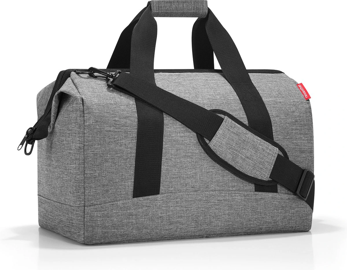 Reisenthel Allrounder L Reistas Sporttas - Maat L - 30L - Twist Silver Grijs