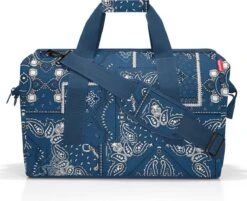 Reisenthel Allrounder L Reistas Sporttas - 30L - Bandana Frame Blauw