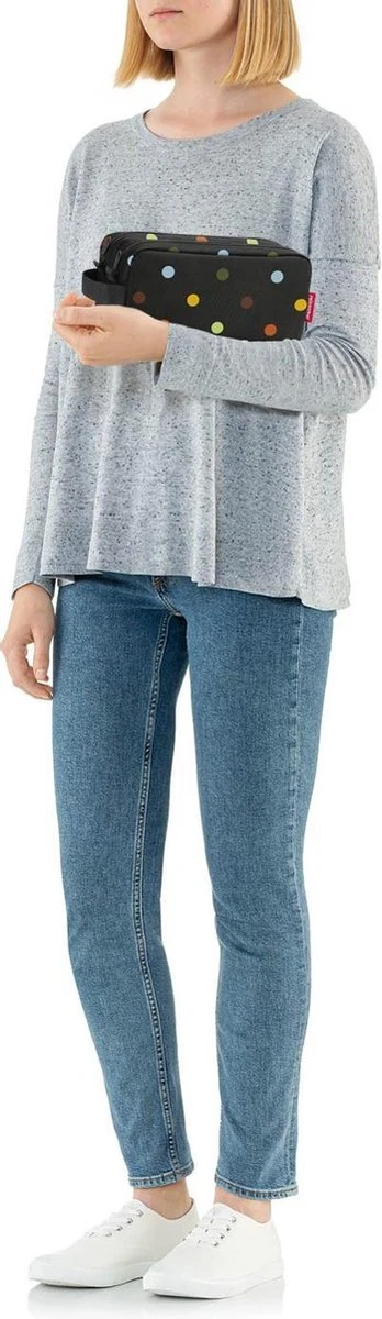 Reisenthel Duocase Toilettas - 3L - Dots Zwart - Image 3