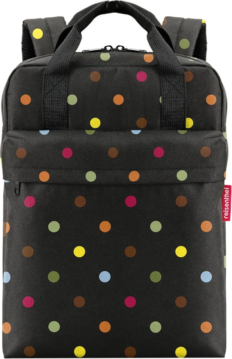 Reisenthel Allday Backpack M Rugzak - 15L - Dots Zwart - Image 6