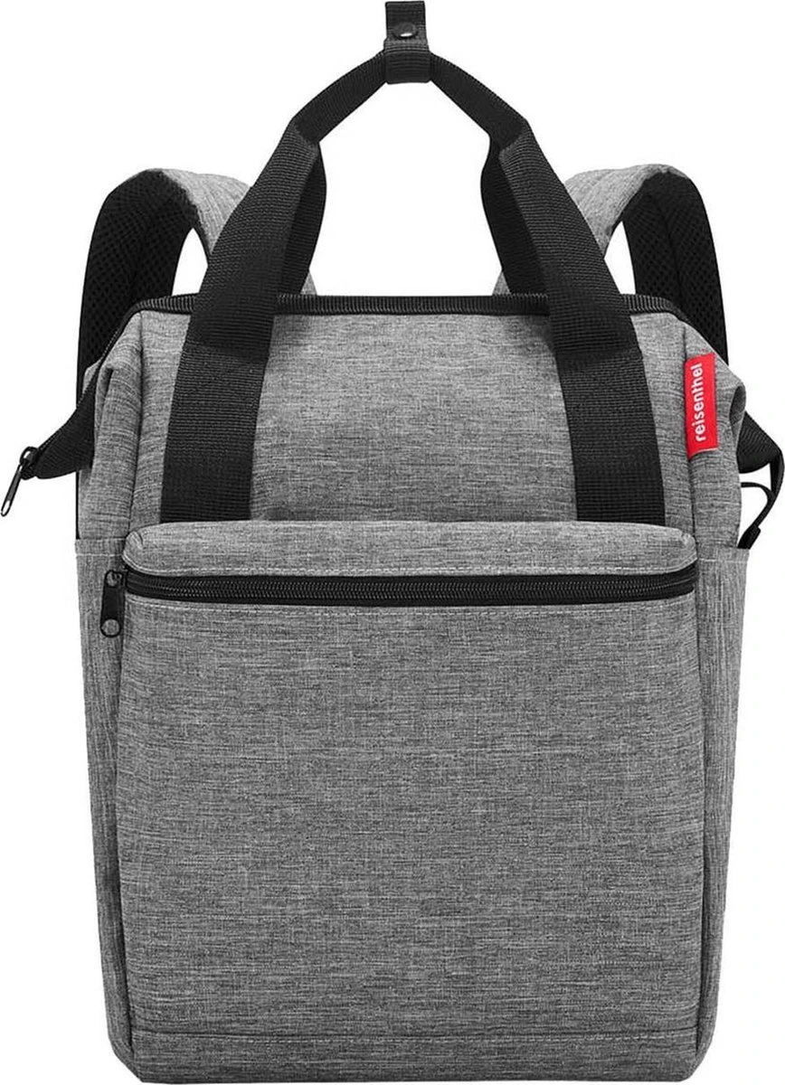 Reisenthel Allrounder R Schouder/ Rugtas - Maat R - 12L - Twist Silver Grijs - Image 9