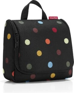 Reisenthel Toiletbag Toilettas Ophangen - 3L - Dots Zwart