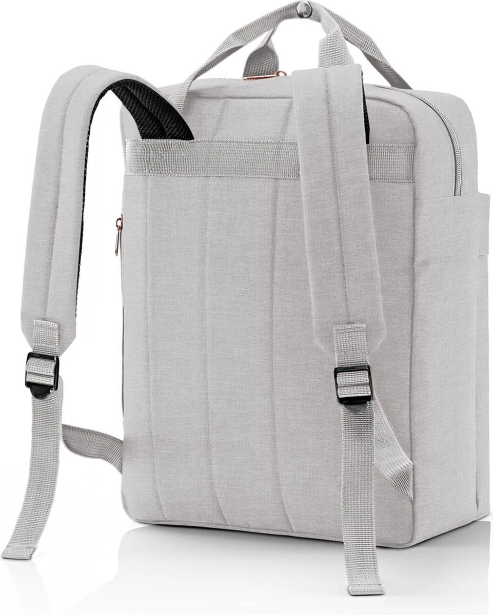 Reisenthel Allday Backpack M Rugzak - 15L - Twist Sky Rose Grijs - Image 2