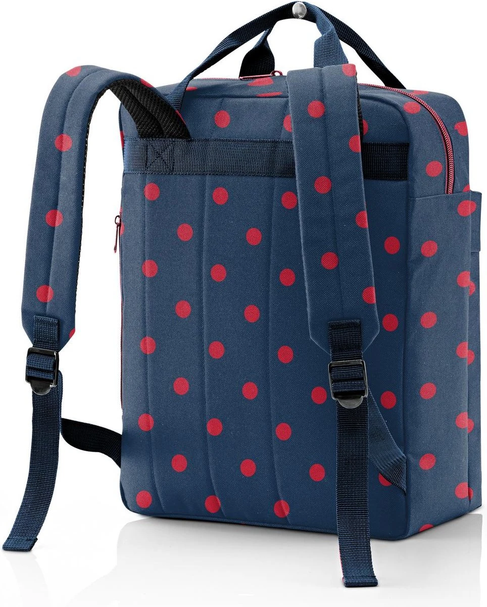 Reisenthel Allday Backpack M Rugzak - 15L - Mixed Dots Red Rood - Image 2
