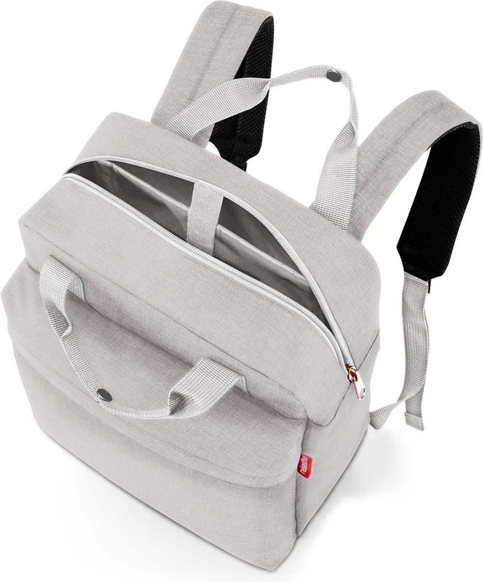 Reisenthel Allday Backpack M Rugzak - 15L - Twist Sky Rose Grijs - Image 3