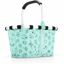 Reisenthel® Carrybag XS Kids Cats And Dogs Mint