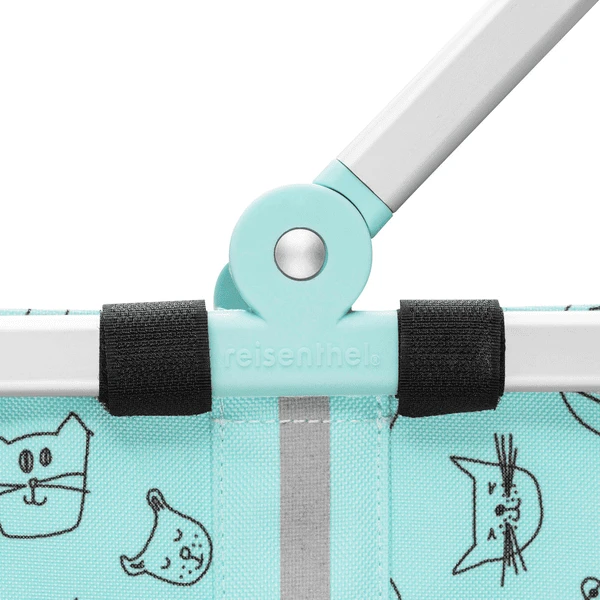 Reisenthel® Carrybag XS Kids Cats And Dogs Mint - Image 5