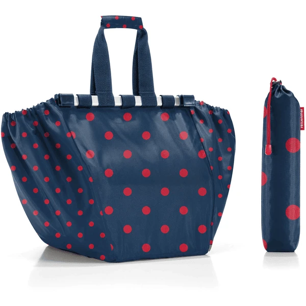 Reisenthel ® Easy Shopping Zakje Gemengde Stippen Rood - Image 3