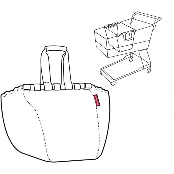 Reisenthel ® Easy Shopping Zakje Gemengde Stippen Rood - Image 5