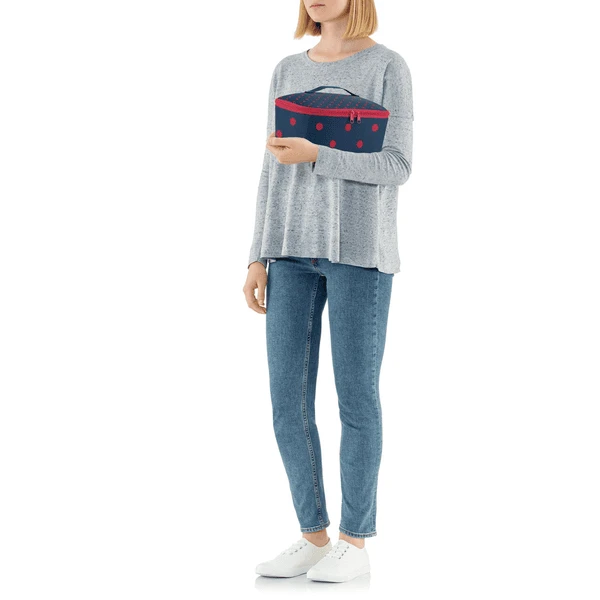 Reisenthel ® Koeltas M Pocket Gemengde Stippen Rood - Image 2