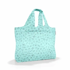 Reisenthel® Mini Maxi Beachbag Kids Cats And Dogs Mint