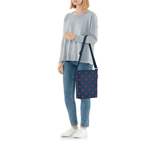 Reisenthel ® Schoudertas S Gemengde Stippen Rood - Image 5