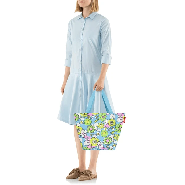 Reisenthel ® Shopper M Bloemist Lagune - Image 2