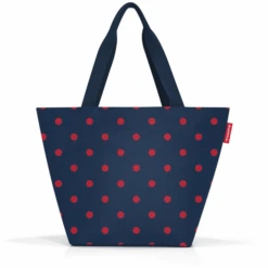 Reisenthel ® Shopper M Gemengde Stippen Rood