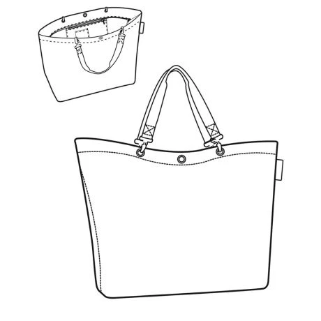 Reisenthel Shopper XL / Strandtas Dots - Afbeelding 4